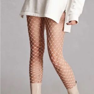 ☘️CLOSET PURGE SALE!☘️ White Fishnet Socks